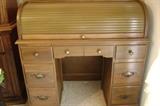 Maple Roll Top Desk