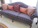 ANTIQUE SOFA AND CHAIR FROM ONASSIS