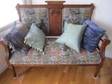 ANTIQUE LOVESEAT