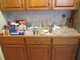 GLASSWARE AND KITCHEN ITEMS