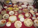 China, Porcelain, Nippon, Noritake. Unique hand painted pieces