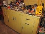 Tools, Yellow Kitchen  cabinets