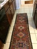                 Antique Persian Heriz 2 x 6.9 rug