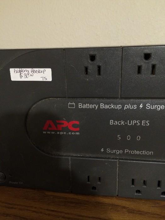                        APC Battery Backup