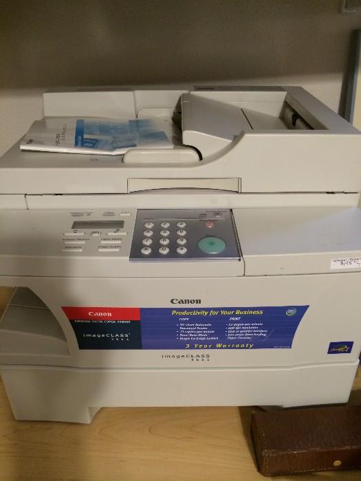                     Canon copier/printer