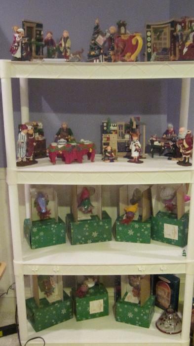 Dept 56 "All Through the House" and some of the 12 days of Christmas