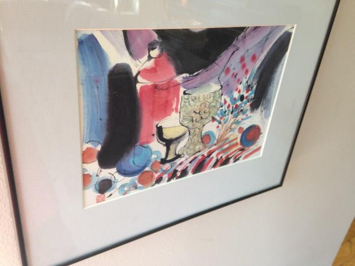 George Tsutakawa untitled print valued at $200