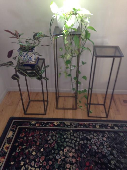Three more plant stands or art stands