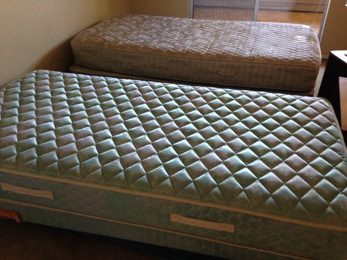 Twin beds for sale with metal frames