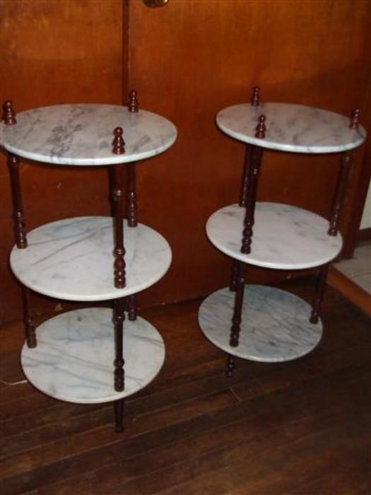 heavy marble tables 