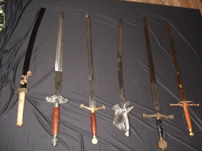 collectable swords