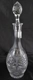 Brilliant Cut Crystal Decanter (16"H)