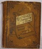 Gaskell's Compendium of Forms, Educational, Social, Legal and Commercial.  Embracing a complete self teaching course in penmanship and bookkeeping and egg to English composition by Prof.G. A. Gaskell 1881