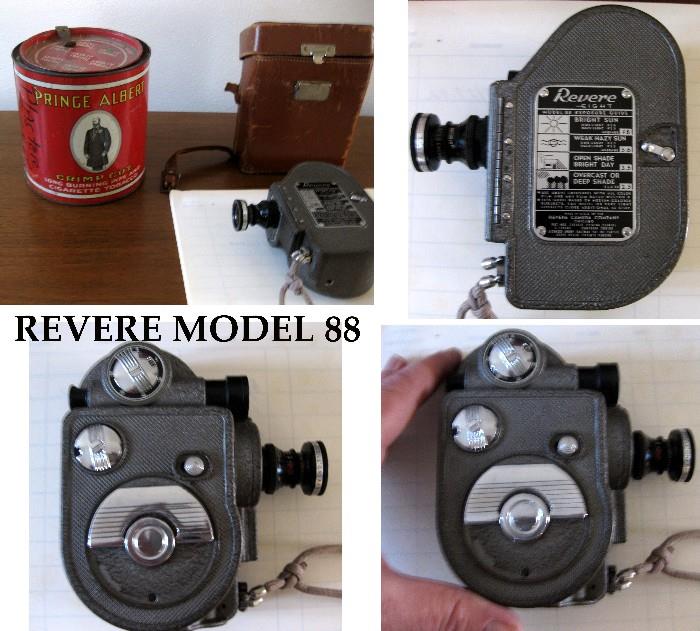 Revere Model 88 movie camera