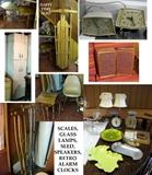 Scales, Lamps, speakers, Happi time sled etc