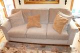 Great contemporary upholstered sofa - it is VERY comfortable!
