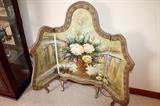 Painted firescreen
