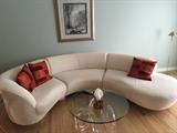 Sofa sectional $600 OBO glass coffee table $175