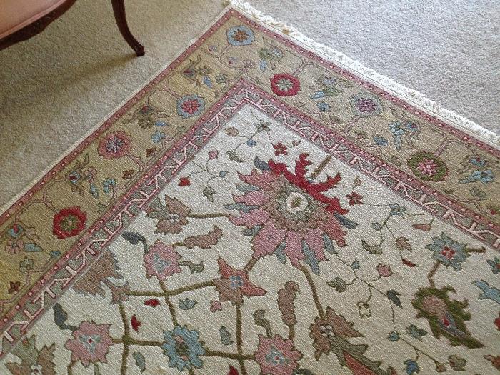 Oriental wool rug