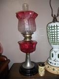 VERITAS ANTIQUE OIL LAMP