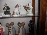 ROSENTAL FIGURINES AND LLADRO GRES FIGUREINES
