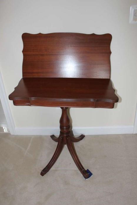 Very nice little antique gaming table