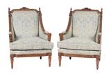Pair Of French Club Chairs From Nucky's Ritz Carlton Sitting Room