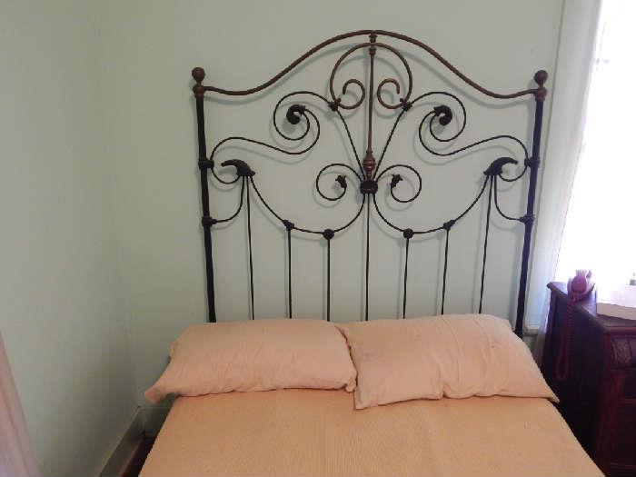 victorian iron bed