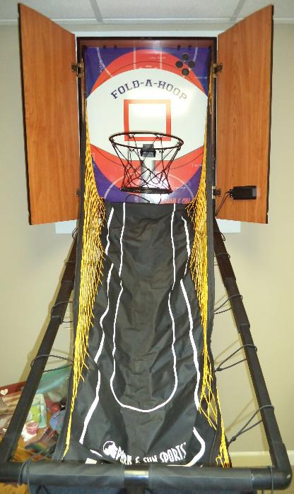 Wall Mount Basketball Hoop (next photo represents how it's mounted, please bring tools for removal)