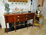 Nice Sideboard, Staffordshire, Large Herend Vase