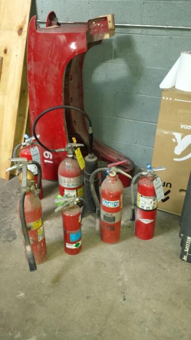 OLD FIRE EXTINGUISHERS