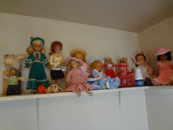 some of the dolls