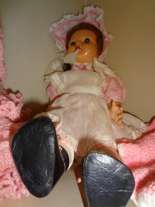 vintage Ideal doll redressed