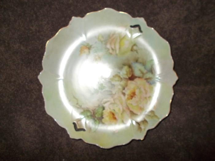 Another China painted plate - pretty!
