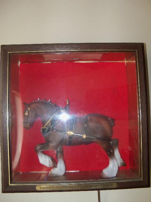 BUDWEISER CLYDESDALE DISPLAY