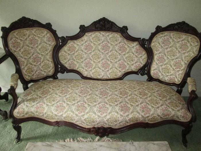 Victorian settee