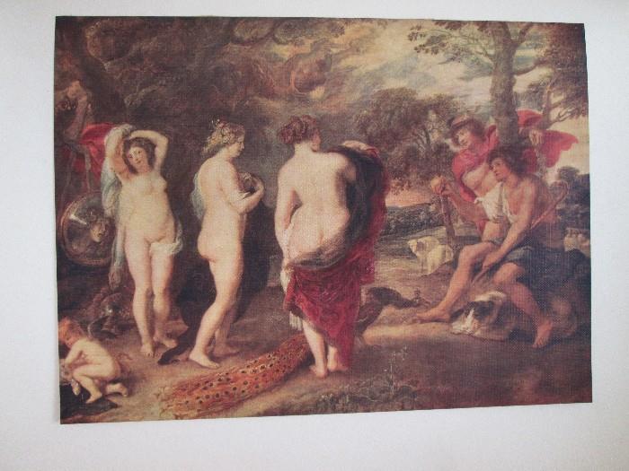 One of the prints in the Famous Painting book, also next 2 pictures