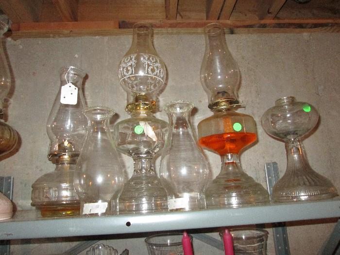 Misc. Oil lamps