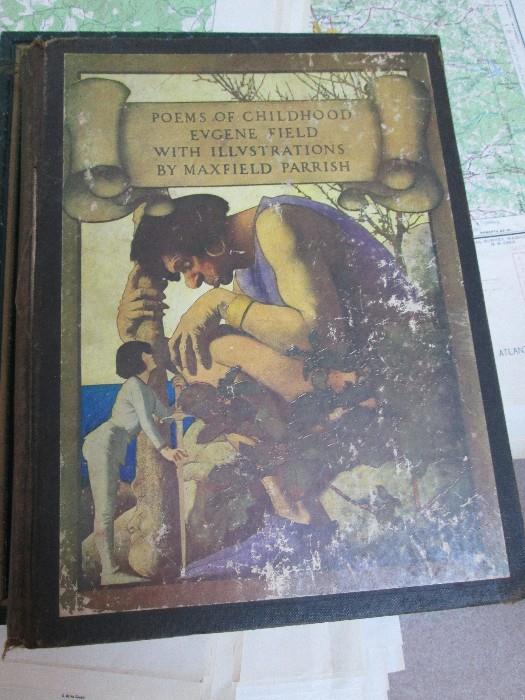Poems of Childhood illustrated by Maxfield Parrish