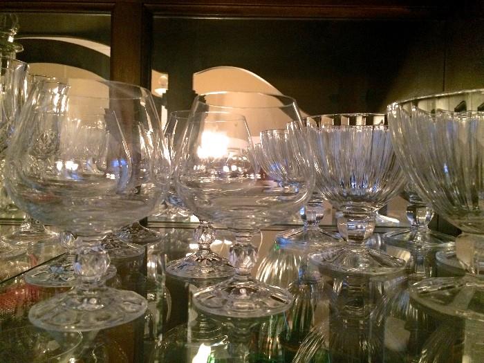 Numerous lovely glassware sets