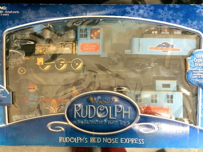 Rudolph's Christmas train