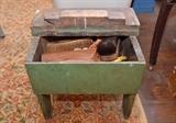 Shoe Shine Box with Supplies