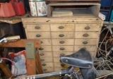 Old Hardware Chest of Drrawers