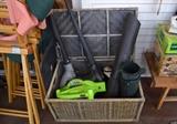 Leaf Blowers / Wicker Trunk