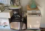Toaster, Gevalia Coffee Maker, Bread Machine