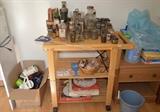 Wood Kitchen Cart
