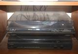 Technics  & Fisher Record Players / Turntables

