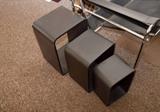 Modern Black Nesting Tables