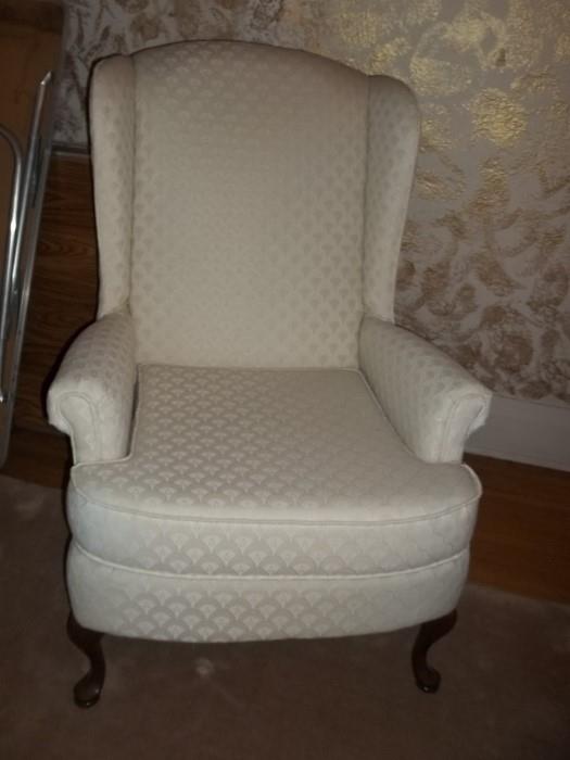 wing back chair $65