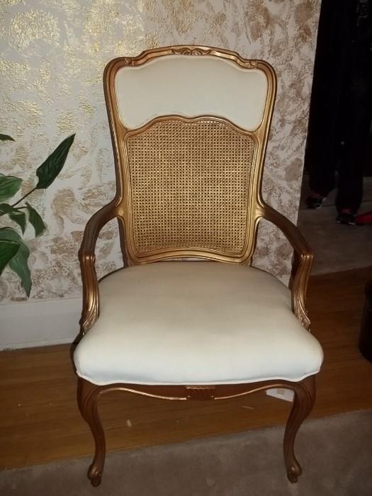 cane back chair $50